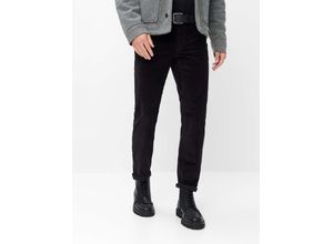 Brax Herren Cordhose Style COOPER BLACK, schwarz, Gr. 42/30