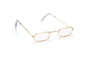 Brille, gold