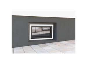 Nagerschutzfenster "MASTER SLIM" 100x60 cm weiß