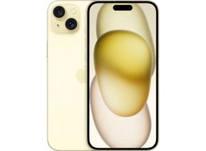 APPLE Smartphone "iPhone 15 Plus", gelb, 128 GB, Mobiltelefone, Topseller