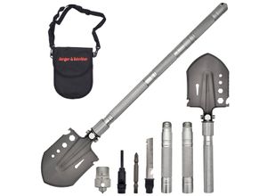 Klappspaten Outdoor Schaufel Multifunktionsspaten Klappbar Garten Wandern Camping