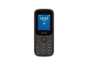 2220 Mobiltelefon 1.77"-Display, 600 mAh, Dual Sim, 2G Schwarz