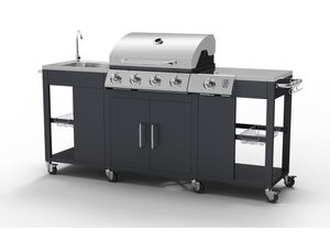 Gasgrill-Küche…