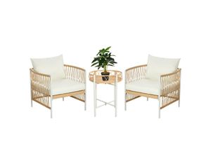 3er Set Rattan…