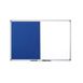 Bi-Office Whiteboard-Pinnwand MAYA KOMBI 150,0 x 120,0 cm Textil blau