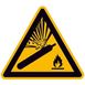 SafetyMarking® Warnaufkleber "Warnung vor Gasflaschen" dreieckig 10,0 x 10,0 cm