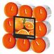 18 FLAVOUR by GALA Teelichter orange Orange