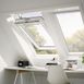 VELUX Dachfenster GGL 2066 Schwingfenster Holz/Kiefer weiß lackiert ENERGIE PLUS Fenster, 55x78 cm (CK02)
