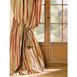 ili-Stoffe Vorhang Striato, 132 x 280 cm - Creme/Rot/Grün - 1 Stück, aus Polyester
