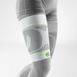 Bauerfeind Sports Unisex Compression Sleeves Upper Leg - kurz weiß