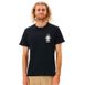 Rip Curl Search Icon Kurzarmshirt Herren schwarz 2023 S Kurzarmshirts