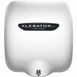 Dreumex Xlerator Eco Elektrischer Händetrockner, Einstellbare Geschwindigkeit und Sound-Kontrolle, Farbe: White