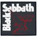 Black Sabbath Creature Patch schwarz weiß rot