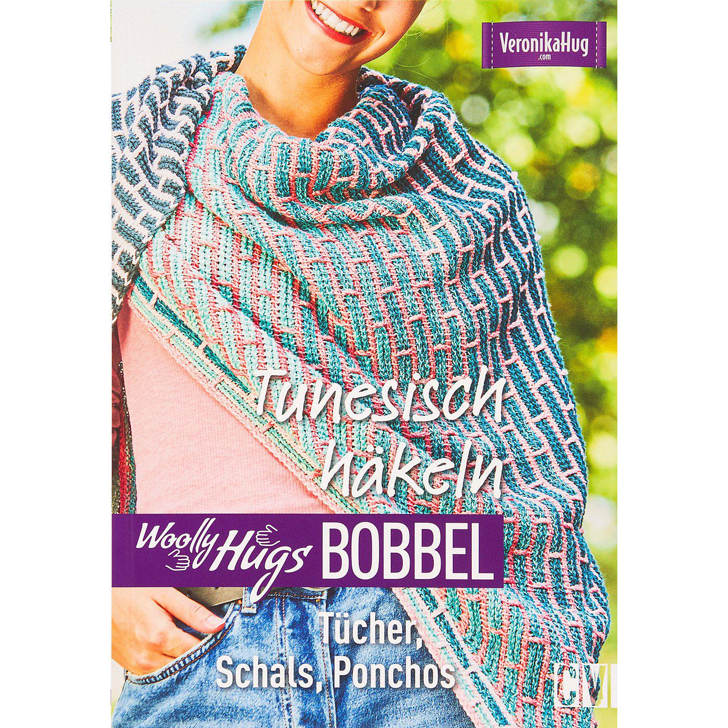 Buch "Woolly Hugs Bobbel Tunesisch häkeln – Tücher, Schals, Ponchos"