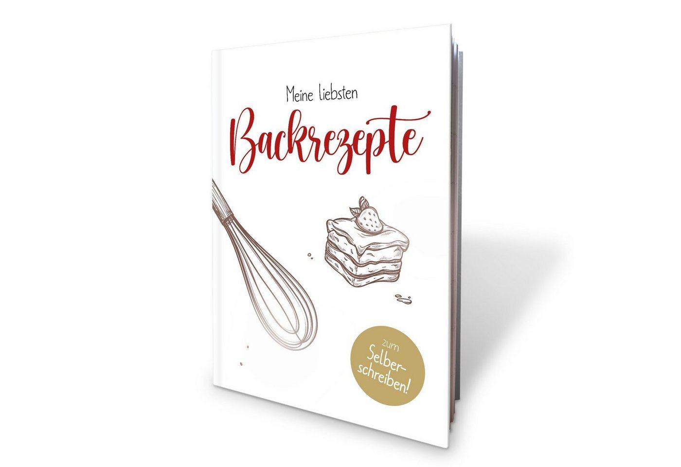 Kreative Feder Notizbuch Rezeptbuch "Meine liebsten Rezepte"