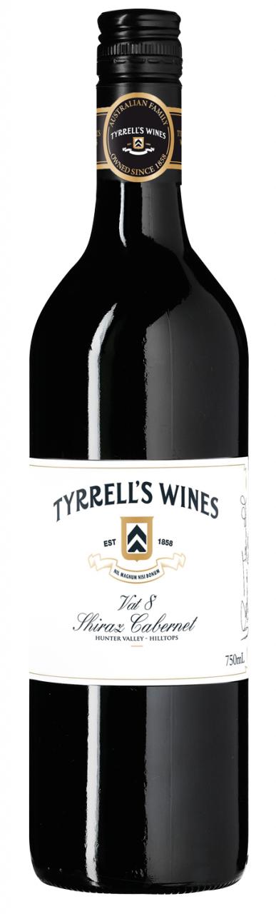 TYRRELL'S WINES VAT 8 Hunter Shiraz Cabernet PREMIUM