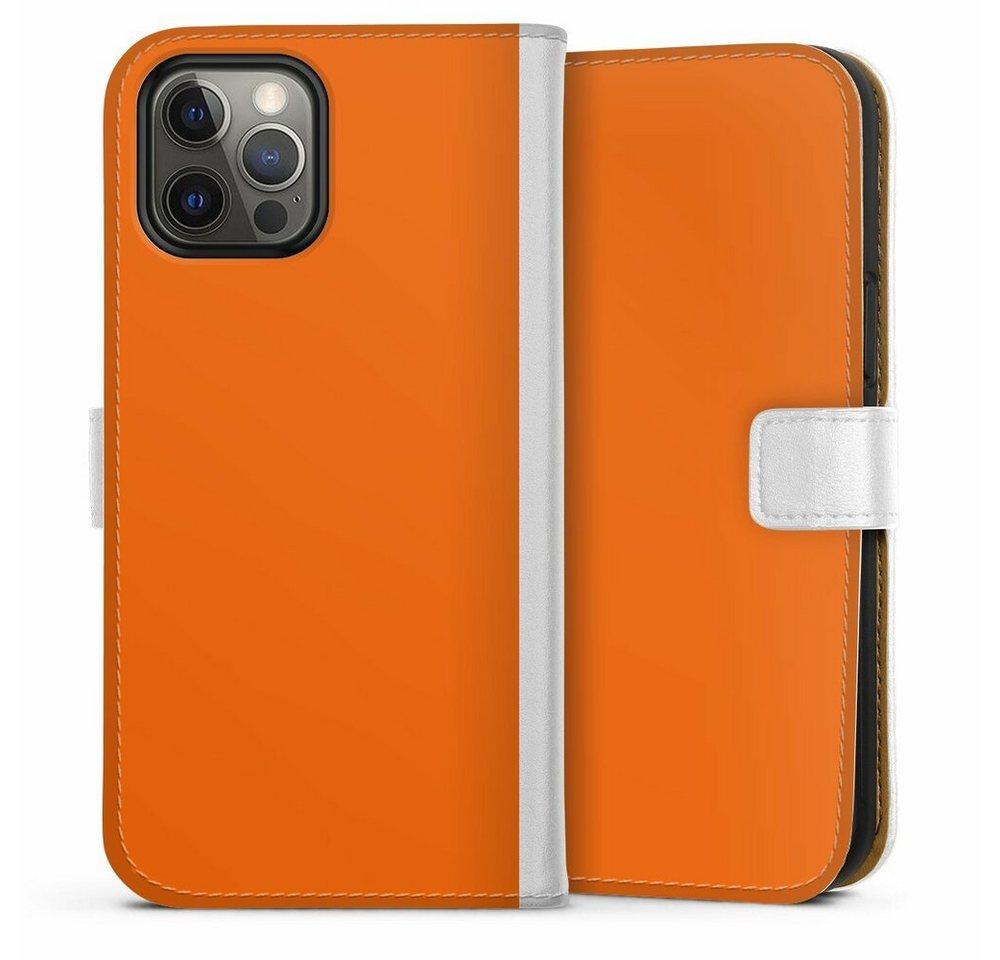 DeinDesign Handyhülle einfarbig orange Farbe Mandarine