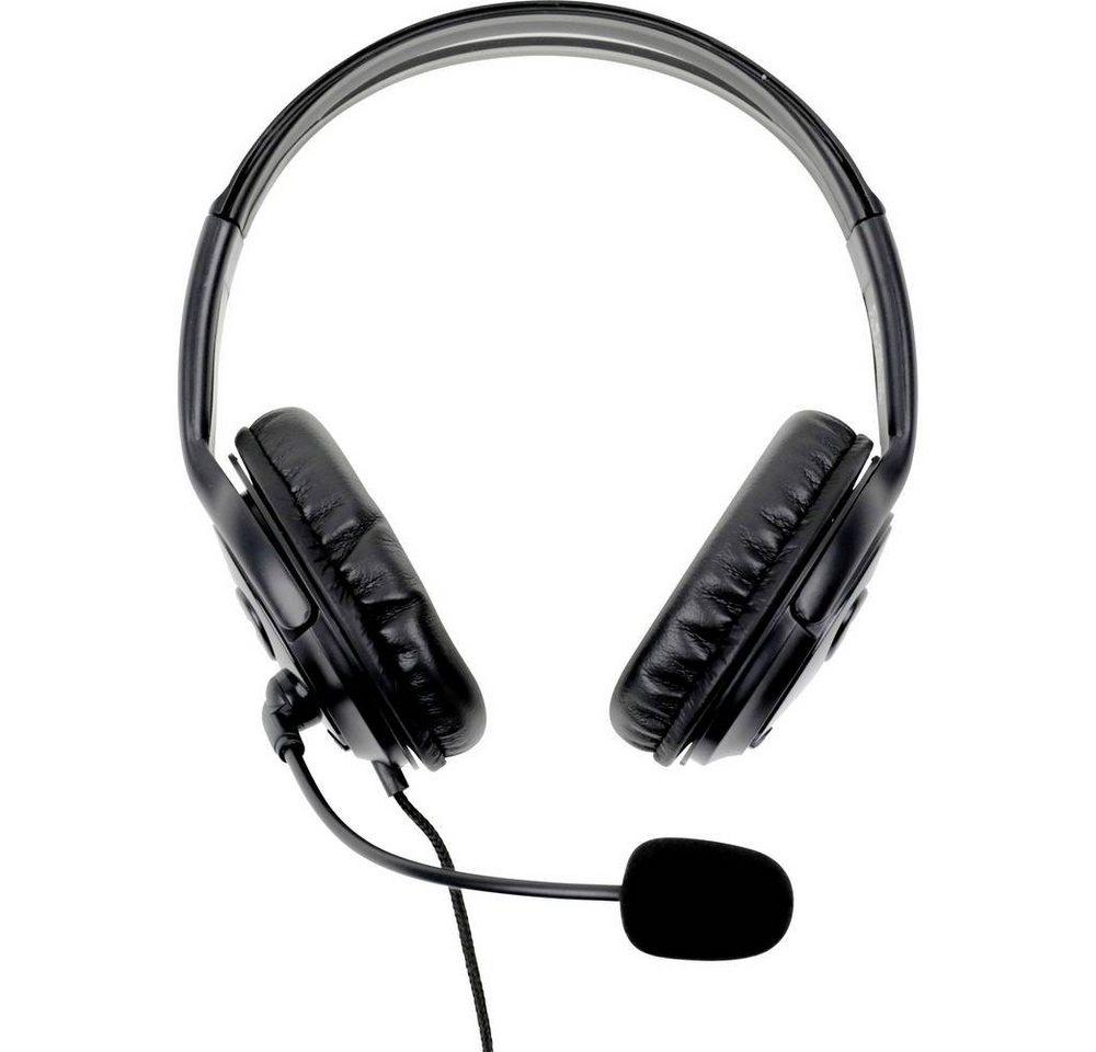 Innovation IT MMZ Headset USB On Ear Kopfhörer (Lautstärkeregelung)