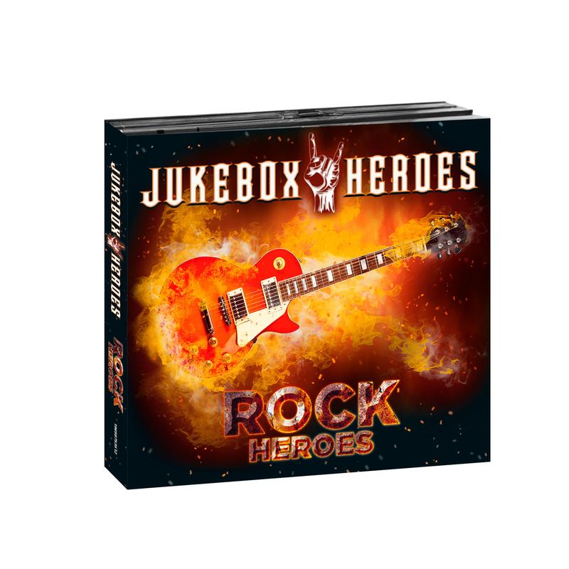 Jukebox Heroes - Rock Heroes (Exklusive 3CD-Box) - Various Artists. (CD)