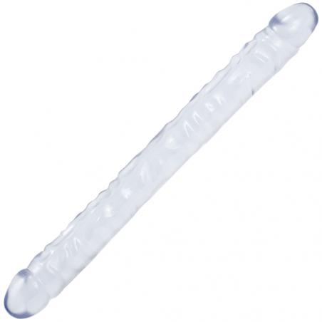 Doc Johnson Double Dong Crystal Jellies 18"