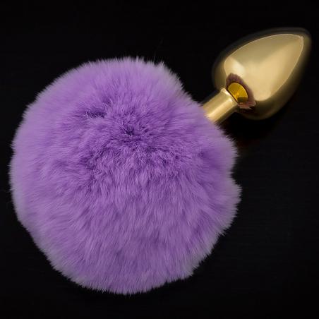 Dolce Piccante Plug anal Gold Fluffy S