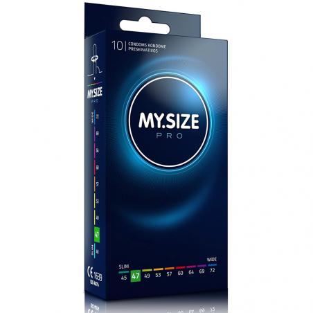 Préservatifs MY.SIZE Pro 47 mm 10 pièces