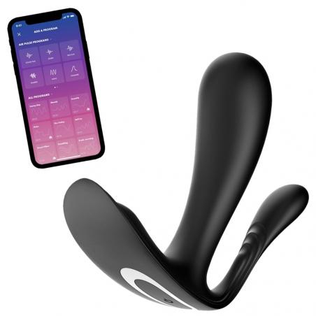 Satisfyer Stimulateur Satisfyer Top Secret+ Noir