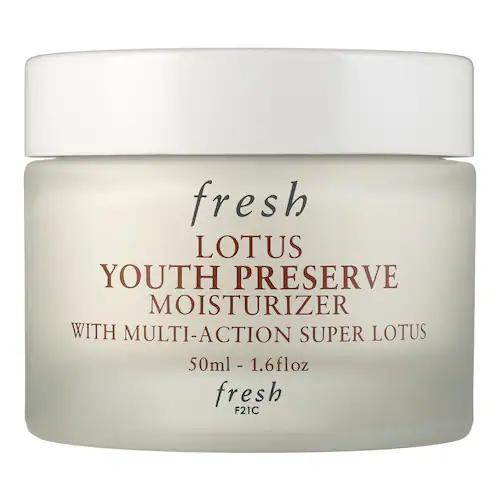 Fresh - Lotus Face Cream - Anti- Aging- Tagescreme Mit Lotus Und Hyaluronsäure - Lotus Youth Preserve Cream Antiox 50Ml
