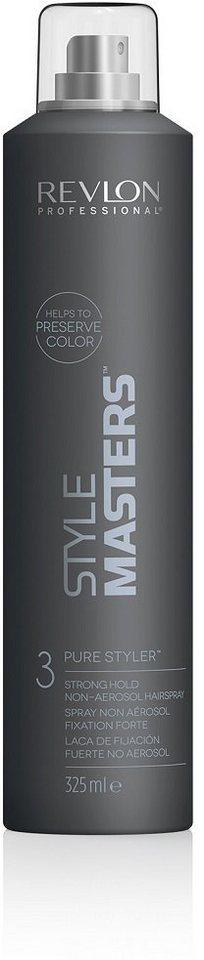REVLON PROFESSIONAL Haarspray Style Masters Pure Styler Strong Hold 325 ml, Stylingspray, Haarstyling-Produkt