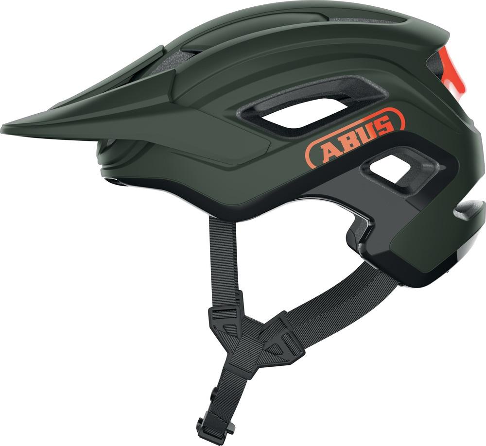 Mountainbikehelm ABUS "CLIFFHANGER" Gr. L, grün (pine grün), Helme, L Kopfumfang: 57cm - 61cm