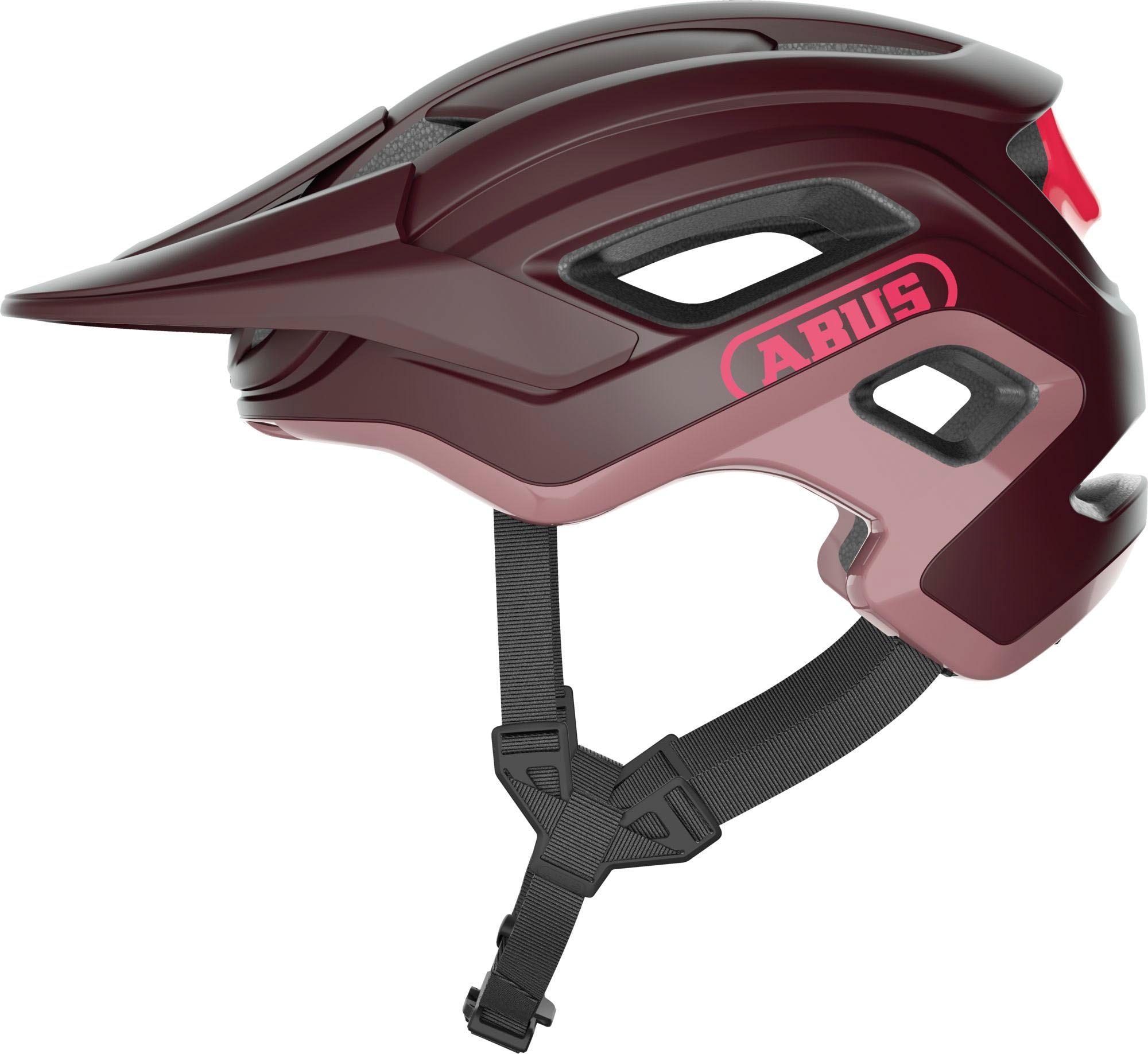 Mountainbikehelm ABUS "CLIFFHANGER" Helme Gr. L Kopfumfang: 57 cm - 61 cm, rot Fahrradhelme für Erwachsene