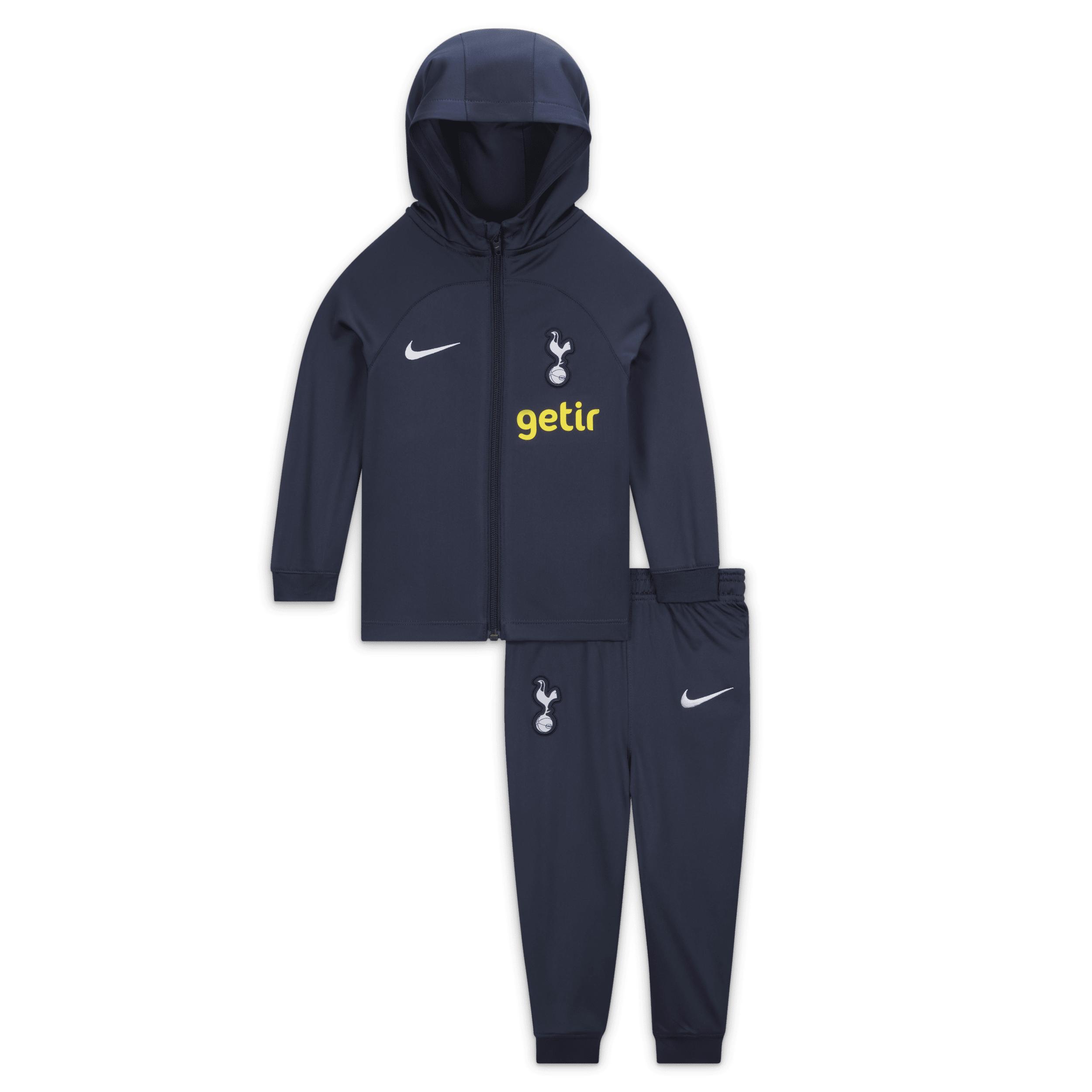 Tottenham Hotspur Strike Nike Dri-FIT Trainingsanzug mit Kapuze für Babys/Kleinkinder - Blau