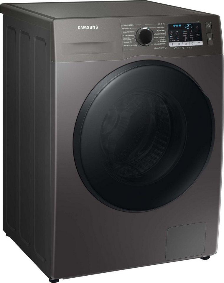 Samsung Waschtrockner WD8ETA049BX, 8 kg, 5 kg, 1400 U/min, SchaumAktiv, schwarz