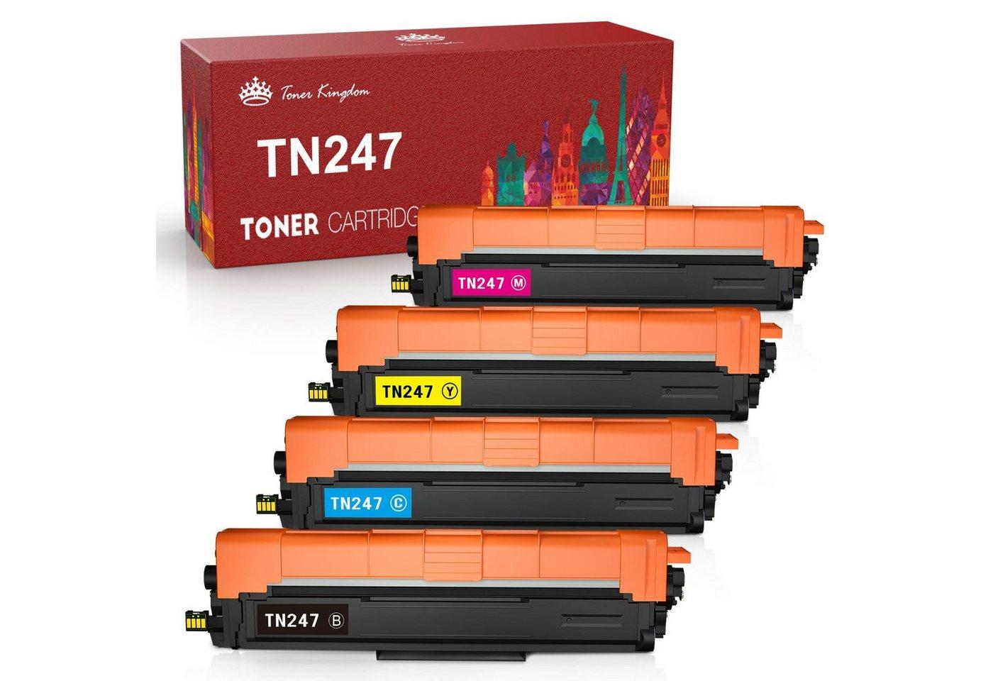 Toner Kingdom Tonerpatrone für Brother TN247 TN 243 DCP-L3510CDW HL-L3230CDW