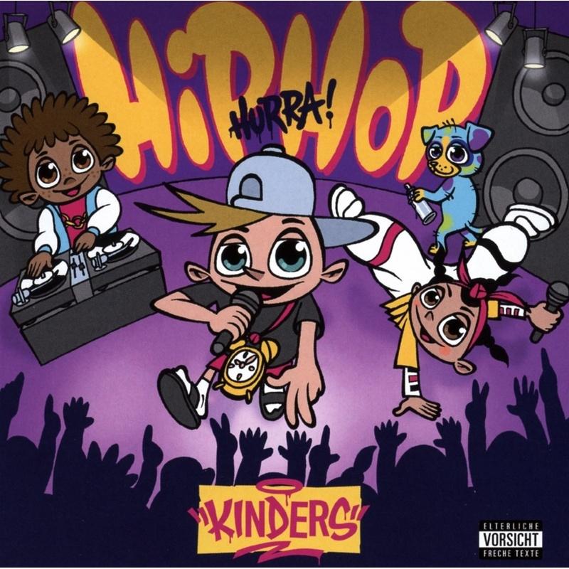 Hip Hop Hurra - Kinders. (CD)