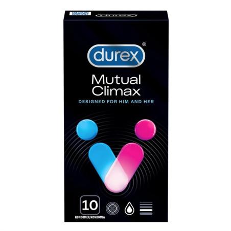Durex Performax Intense - Orgasme mutuel (10 Préservatifs)