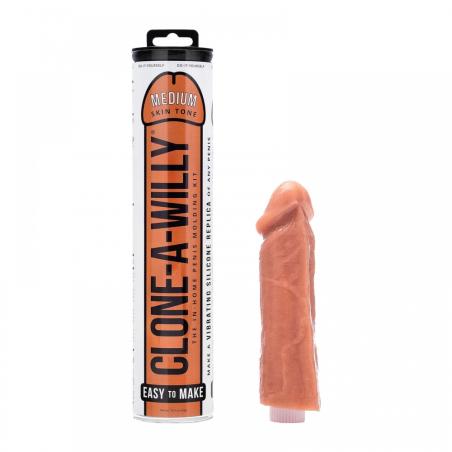 Clone A Willy Vibromasseur Personnalisable Medium Tone