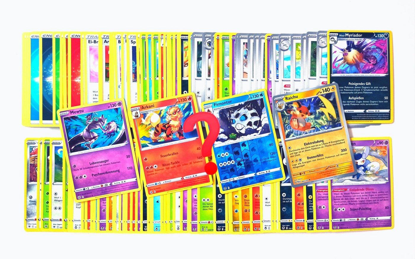 The Pokémon Company International Sammelkarte 100 Pokémon-Karten