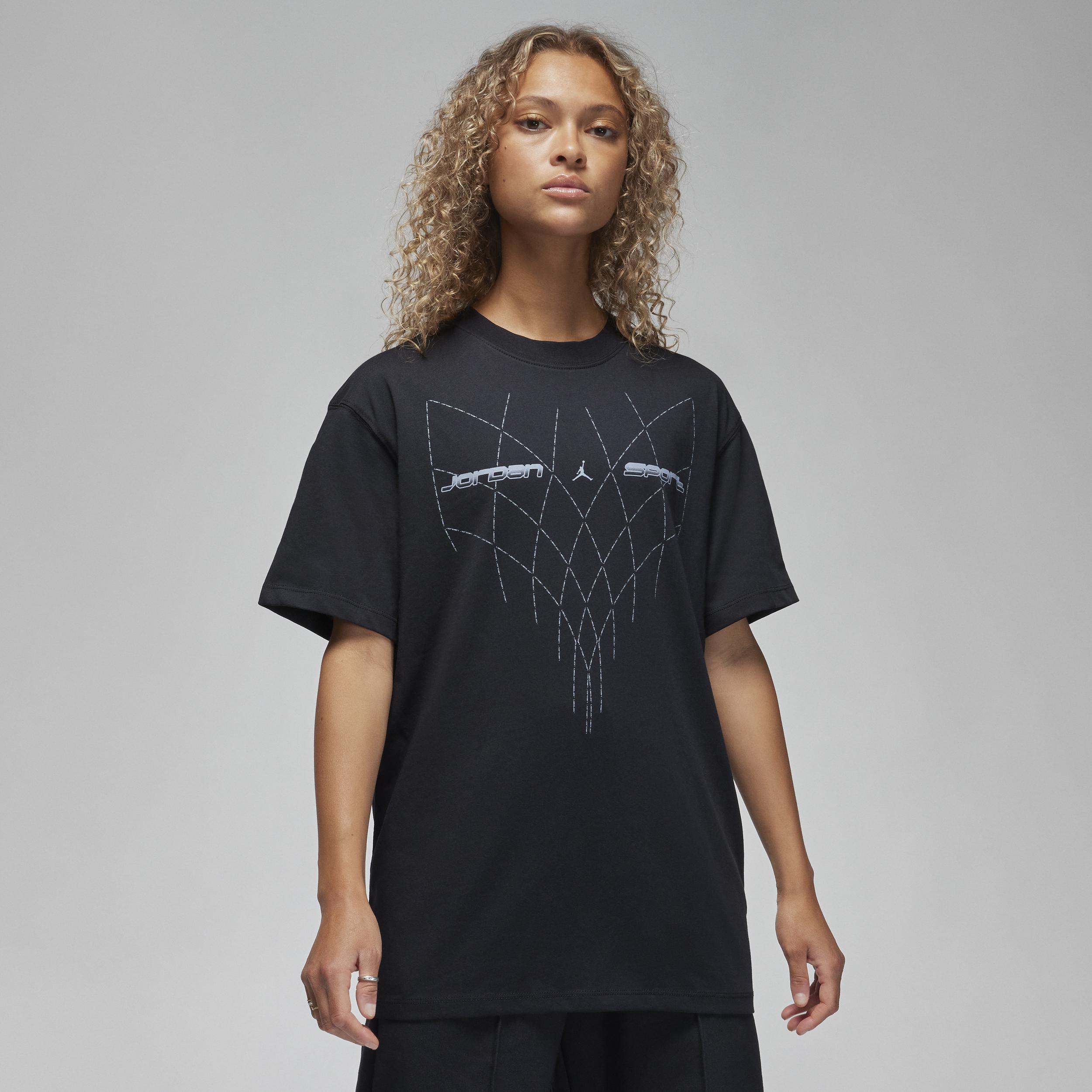 Jordan Sport T-Shirt mit Grafik für Damen - Schwarz