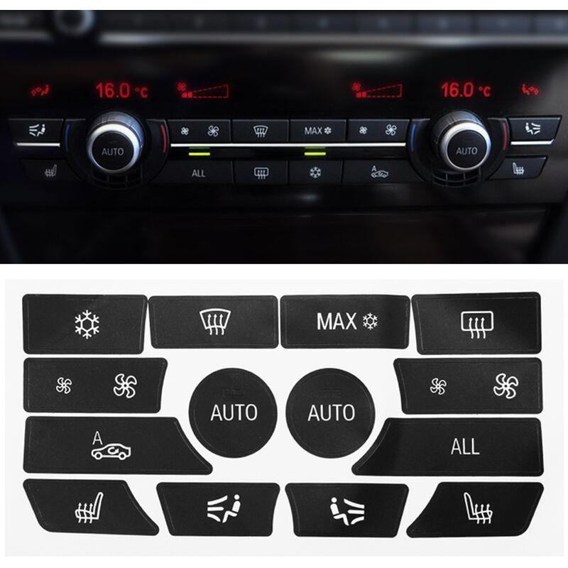 Auto Dash Klima Aufkleber Aufkleber Button Reparatur Button Aufkleber Kit Für bmw 5er 09-15 Aufkleber Klima Control Kit