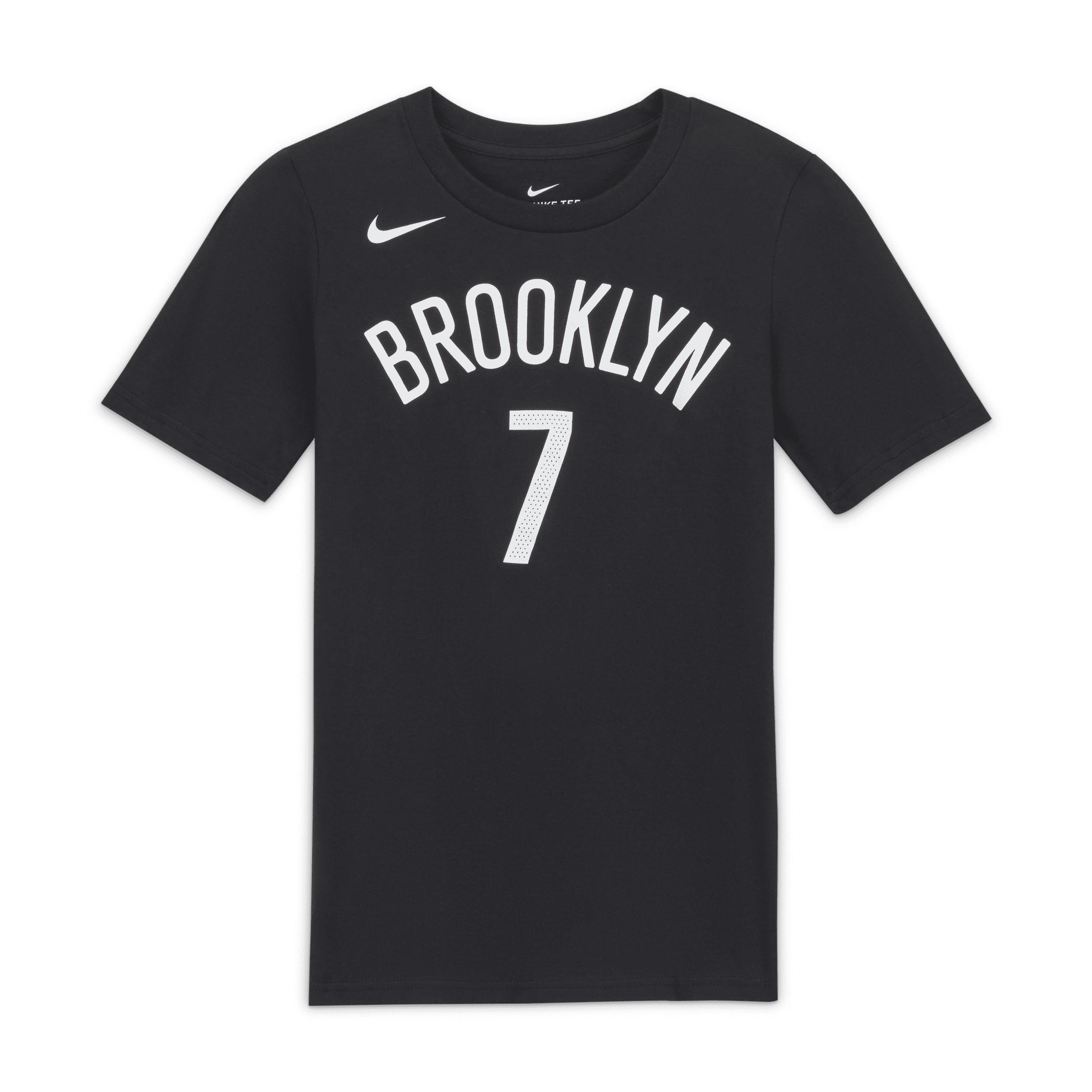 Kevin Durant Nets Nike NBA-Spieler-T-Shirt für ältere Kinder - Schwarz