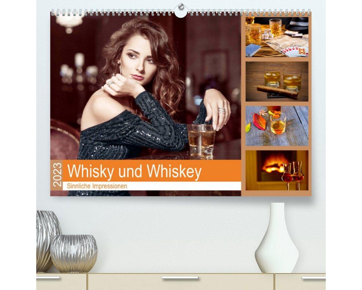 CALVENDO Wandkalender Whisky und Whiskey 2023. Sinnliche Impressionen (Premium