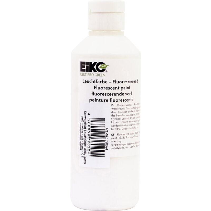 Eiko - UV-Leuchtfarbe Weiß 250 ml