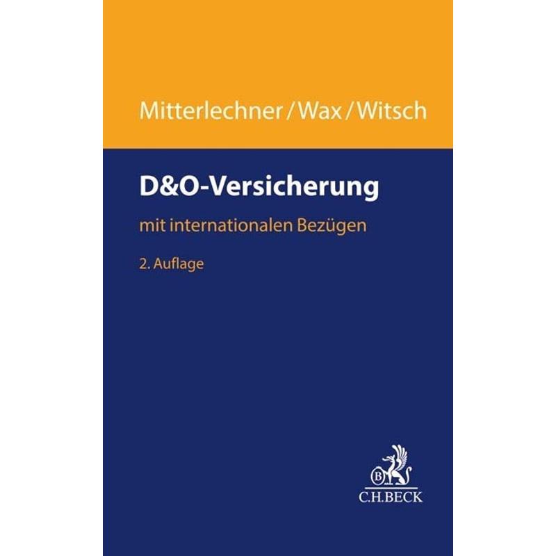 D&O-Versicherung - Hermann Mitterlechner, Thomas Wax, Hendrik Witsch, Kartoniert (TB)