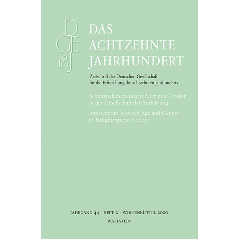 Das achtzehnte Jahrhundert - Zeitschrift der Deutschen... / 44/2 / Das achtzehnte Jahrhundert.Bd.44/2, Kartoniert (TB)