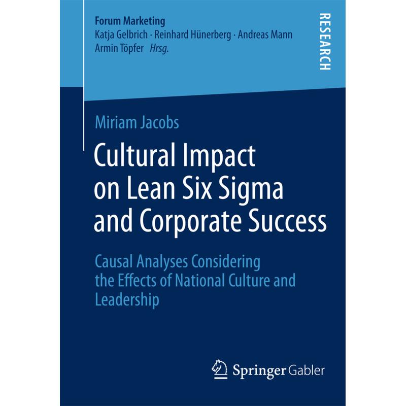 Forum Marketing / Cultural Impact on Lean Six Sigma and Corporate Success - Miriam Jacobs, Kartoniert (TB)
