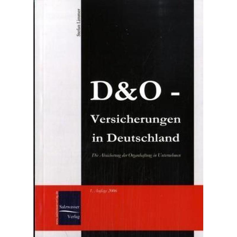 D&O-Versicherungen in Deutschland - Stefan Limmer, Kartoniert (TB)