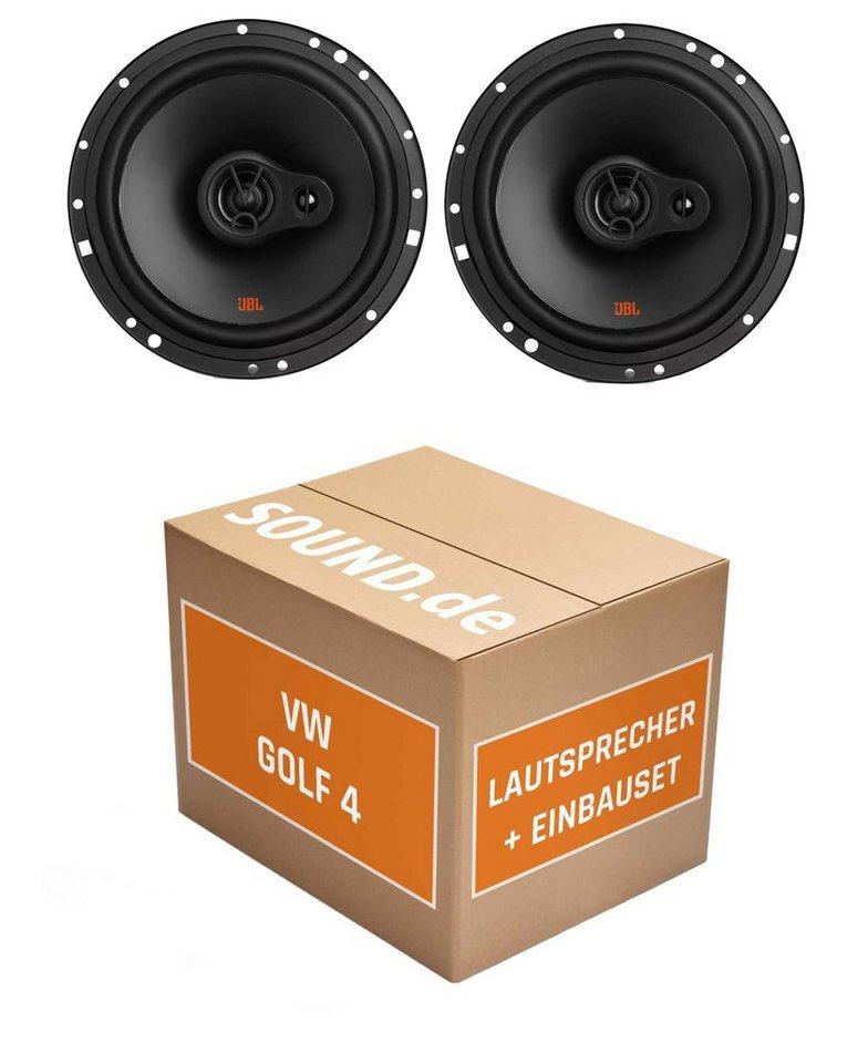 JUST SOUND best choice for caraudio Lautsprecher Einbaupaket vorne Stage2 634 für VW Golf 4 Cabrio Auto-Lautsprecher (40 W