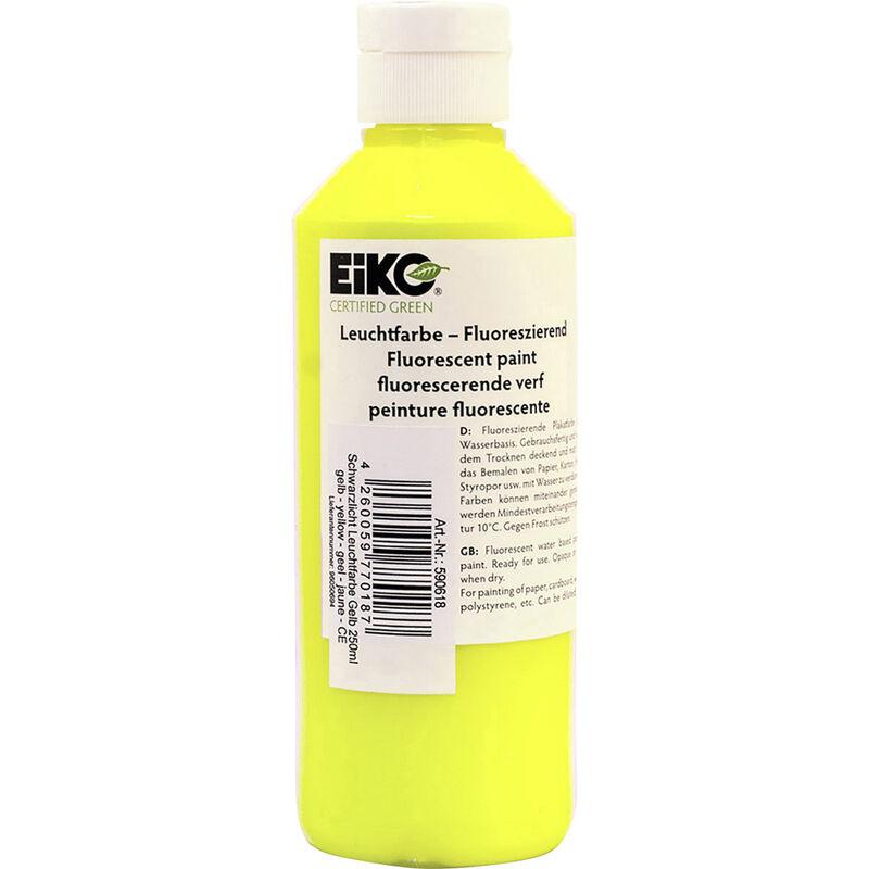 Eiko - UV-Leuchtfarbe Gelb 250 ml