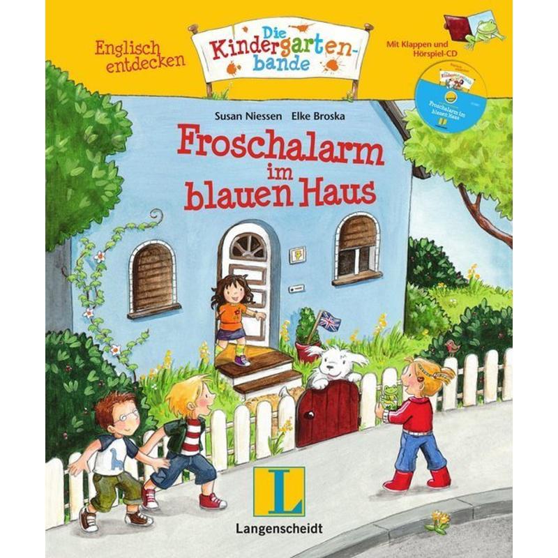 Froschalarm im blauen Haus - Buch mit digitalem Add-on und Hörspiel-CD - Susan Niessen, Gebunden